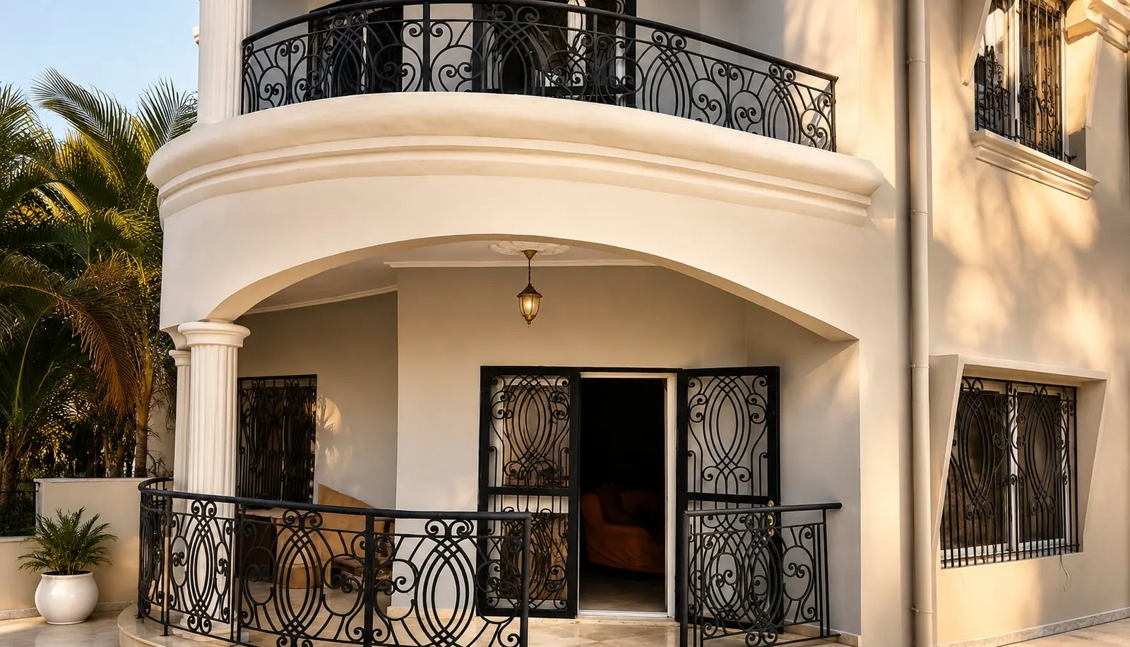 Façade du duplex